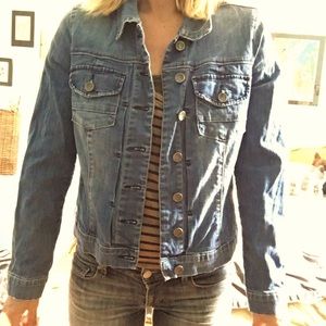 Adorable Kut from the Kloth Jean Jacket